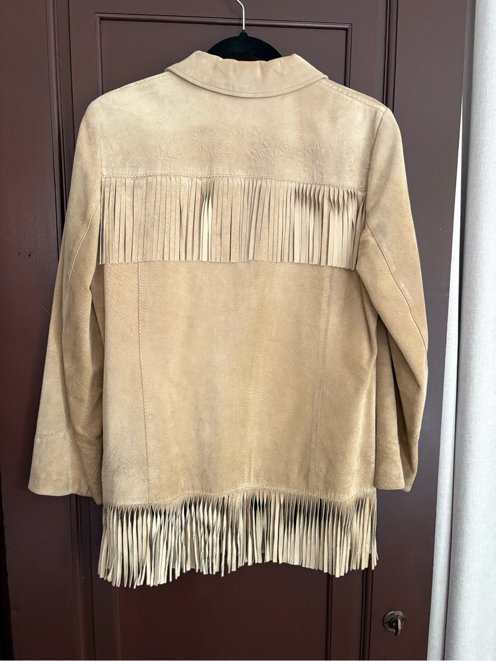 Ralph Lauren Dry Goods suede fringe western leather jacket concho women’s S - Picture 2 of 16